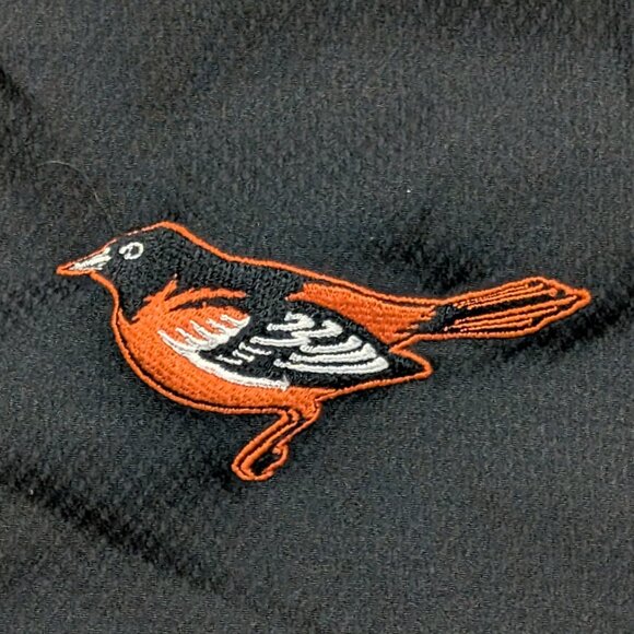 Nike Dri-Fit Baltimore Orioles Training Jacket Men's Size 2XL Black Full Zip - Picture 2 of 12